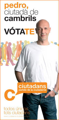 poster del candidato primero